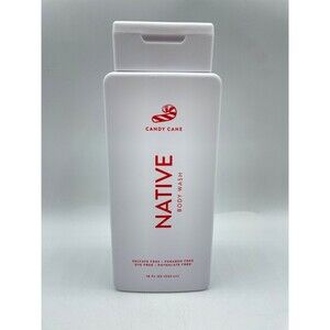 Native Body Wash Candy Cane Limited Edition 18 Oz Sulfate-Free  Bs272